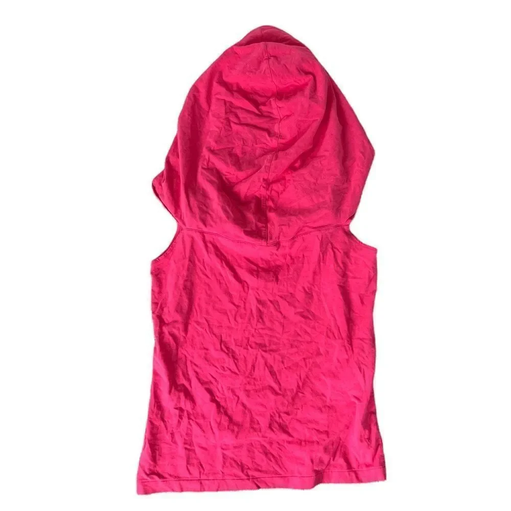 Nike sleeveless hoodie top